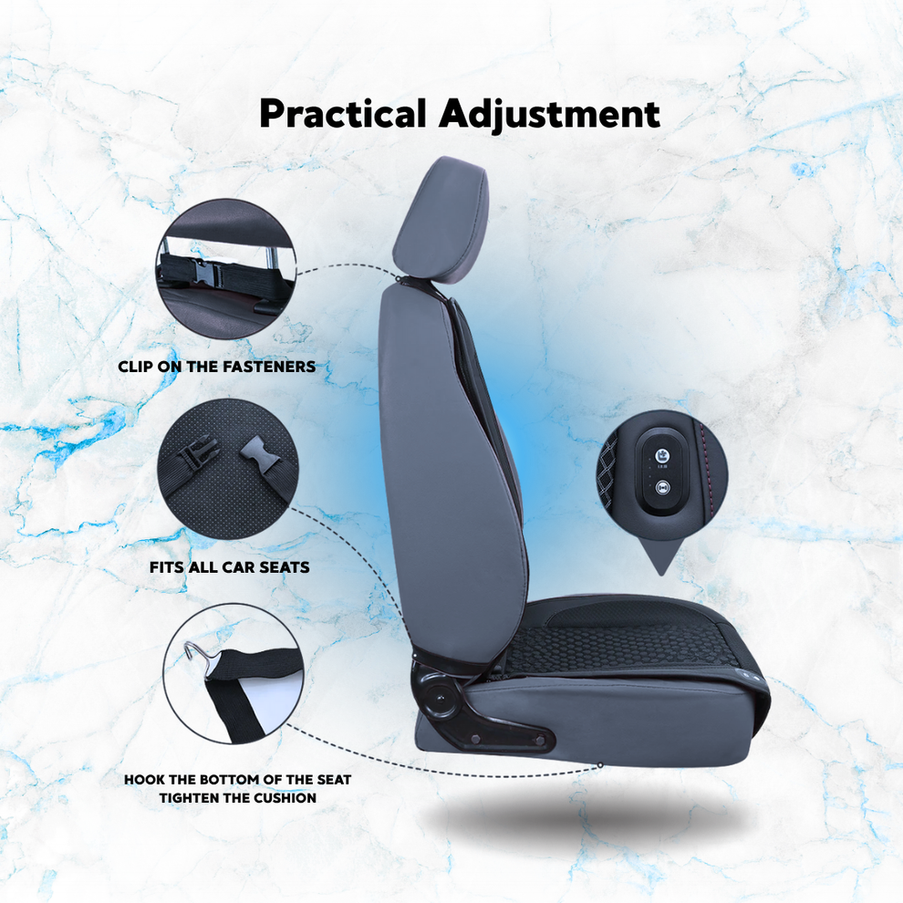 🌬️ BreezeDrive™ Cooling Cushion by KoolBlanketz™